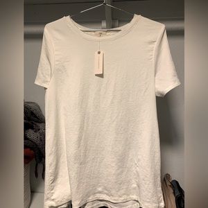 t.la Amity Tee (Anthropologie) - Ivory, Size M